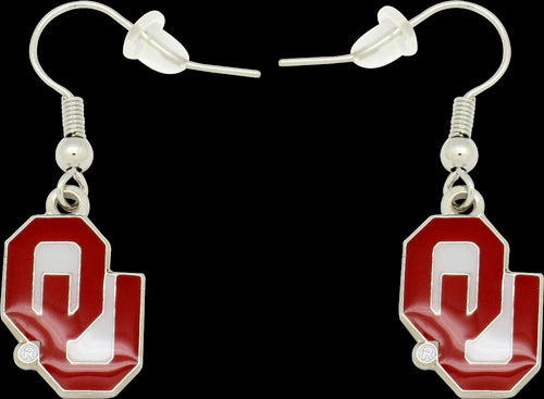 Wholesale OKLAHOMA COLLEGE DANGLER EARRINGS CCP-ER-015-60