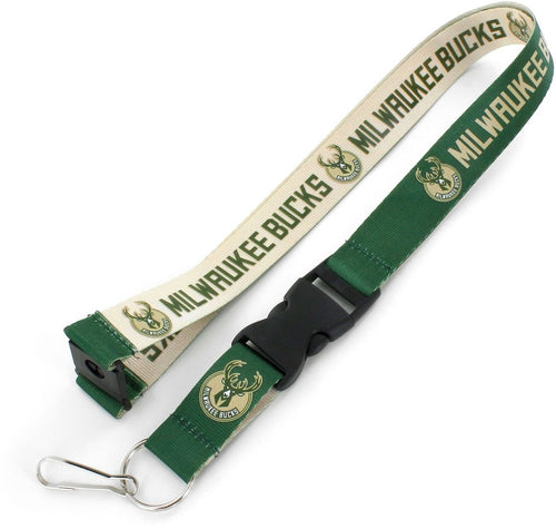 Wholesale BUCKS (GREEN/GOLD) REVERSIBLE LANYARD NBA-LN-162-14