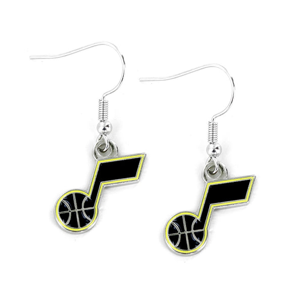 Wholesale JAZZ LOGO DANGLER EARRINGS NBA-ER-015-21