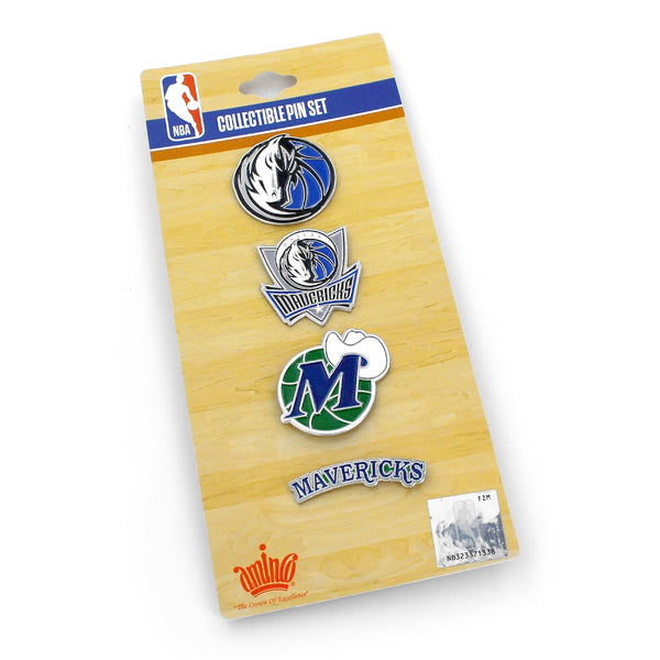 Wholesale MAVERICKS LOGO EVOLUTION 4 PIN SET (NM) NBA-SE-1049-16