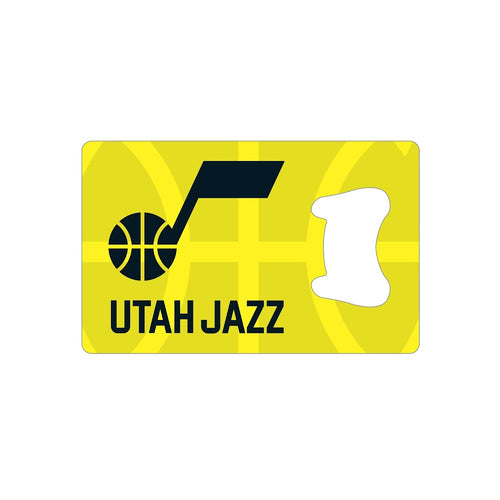 Wholesale JAZZ CREDIT CARD BOTTLE OPENER MAGNET NBA-BK-1179-21