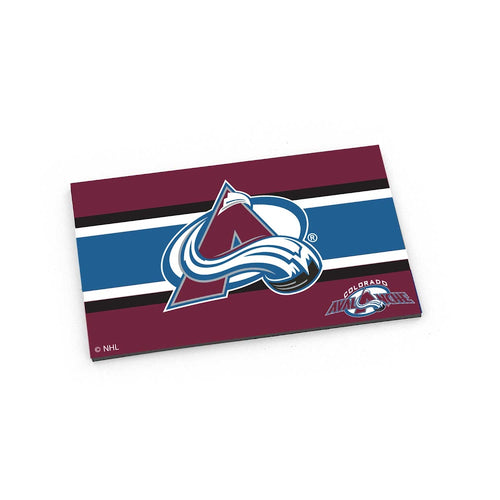 Wholesale AVALANCHE STRIPED MAGNET NHL-MG-1191-15