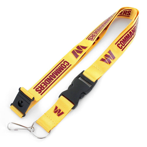 Wholesale WASHINGTON COMMANDERS (YELLOW) TEAM LANYARD NFL-LN-095-37-YL