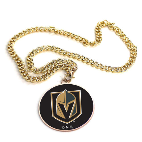 Wholesale GOLDEN KNIGHTS (GOLD) TEAM EMBLEM NECKLACE NHL-PD-632-34