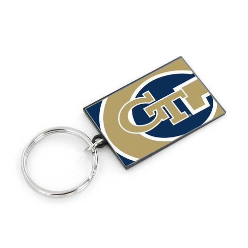 Wholesale GEORGIA TECH AMERICANA FLAG KEYCHAIN CCP-KT-1106-10