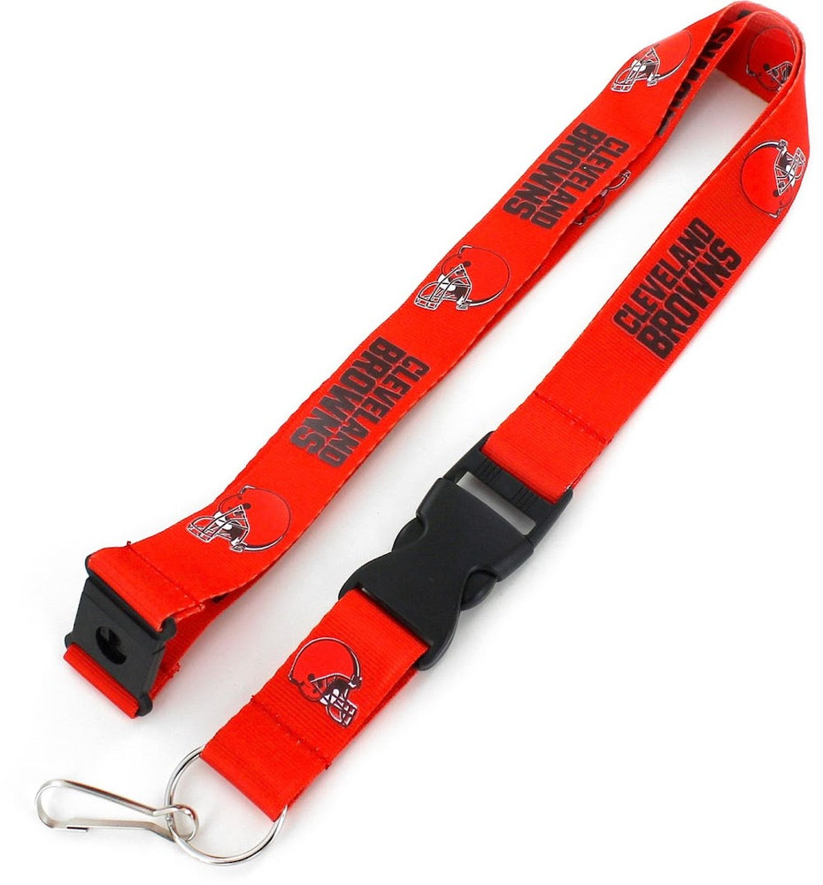 Wholesale CLEVELAND BROWNS (ORANGE) TEAM LANYARD NFL-LN-095-03