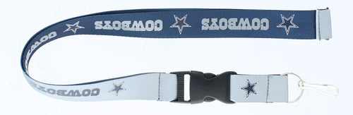 Wholesale DALLAS COWBOYS (BLUE/GREY) REVERSIBLE LANYARD NFL-LN-162-17