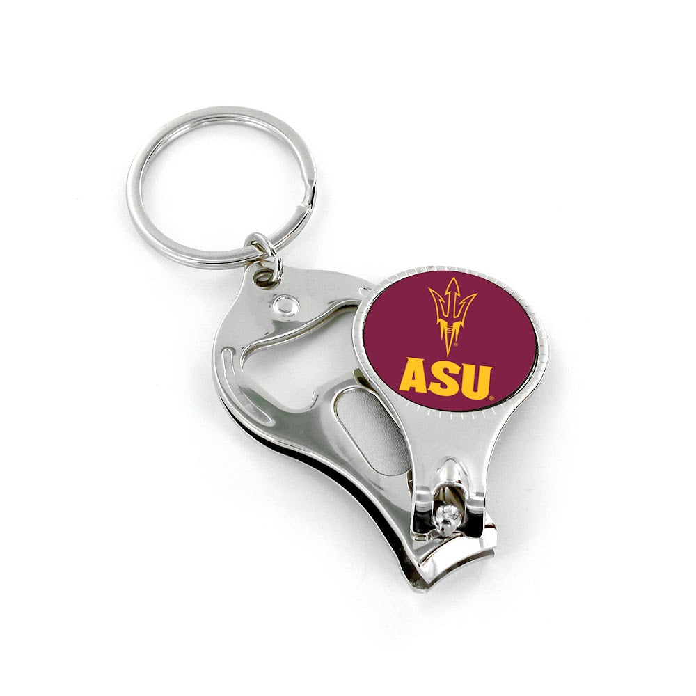 Wholesale ARIZONA STATE NAIL CLIPPER/BOTTLE OPENER KEYCHAIN CCP-KT-861-36