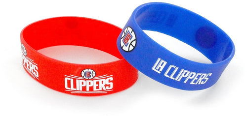 Wholesale CLIPPERS WIDE BRACELETS (2-PACK) NBA-BC-207-24