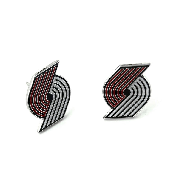 Wholesale TRAIL BLAZERS TEAM POST EARRINGS NBA-ER-094-27