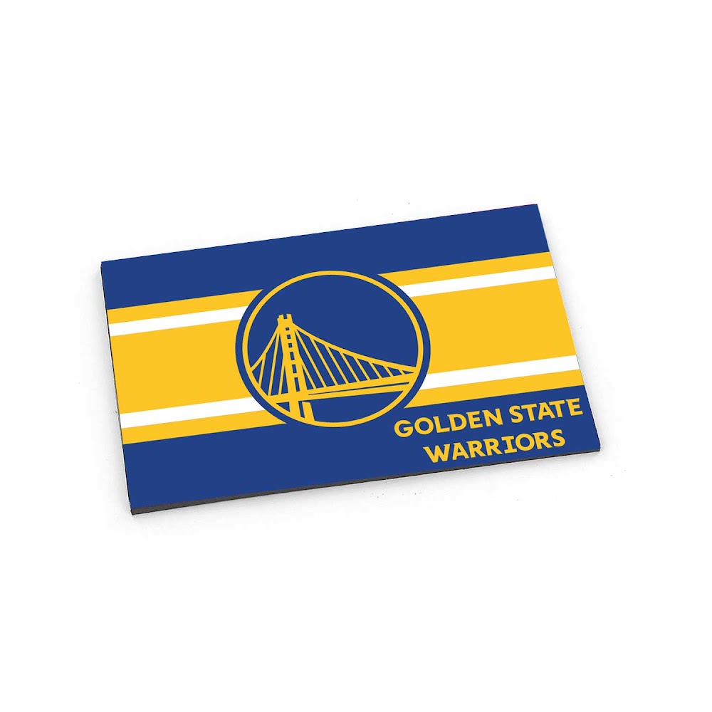 Wholesale WARRIORS STRIPED MAGNET NBA-MG-1191-23