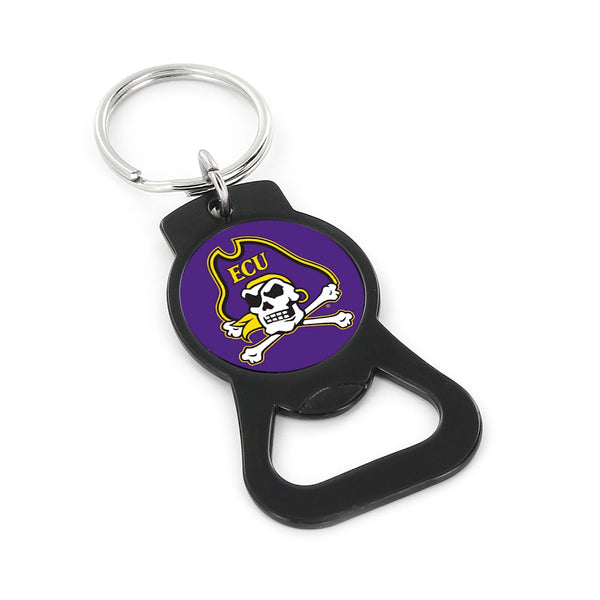 Wholesale EAST CAROLINA (BLACK) BOTTLE OPENER KEYCHAIN CCP-BK-702-136-BK