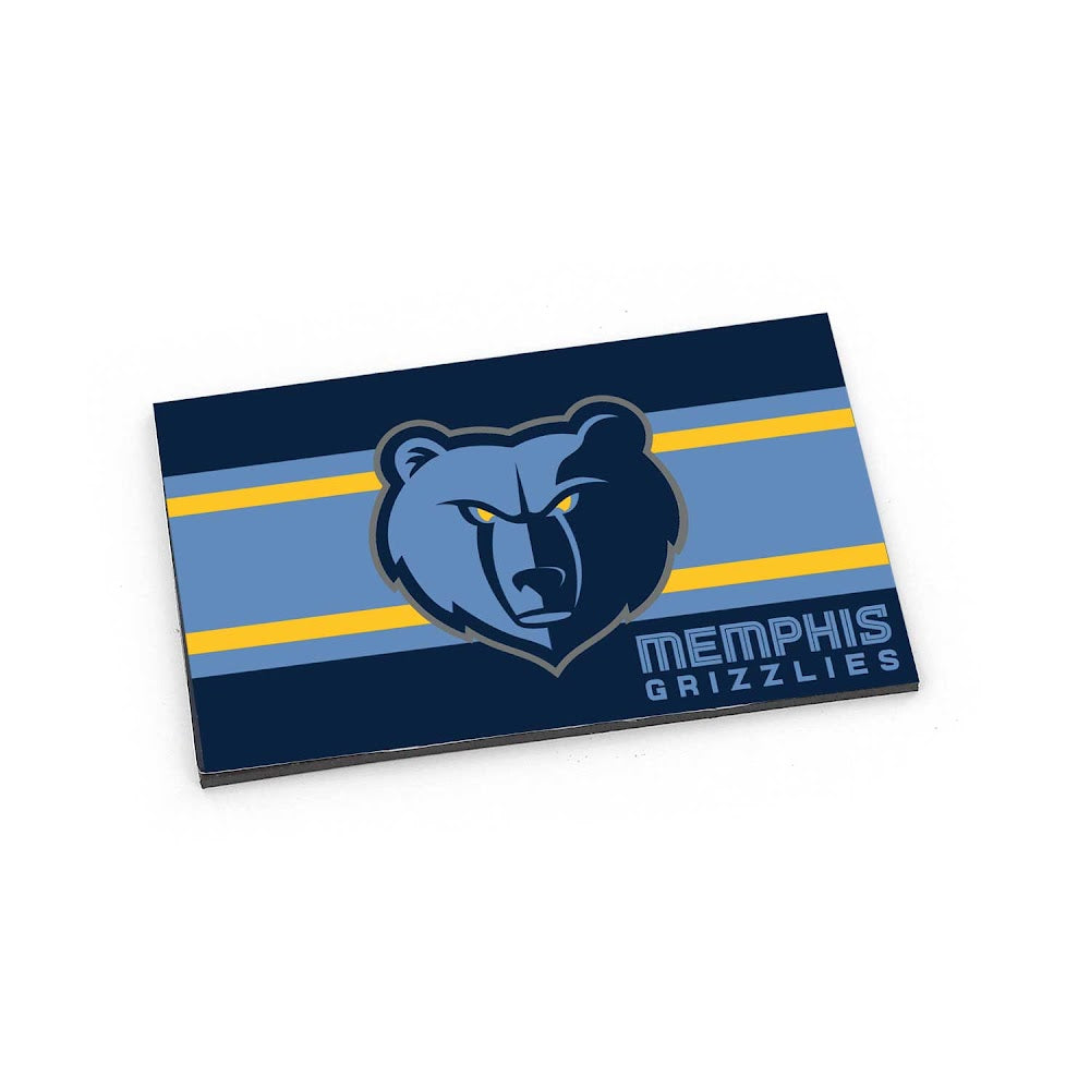 Wholesale GRIZZLIES STRIPED MAGNET NBA-MG-1191-22