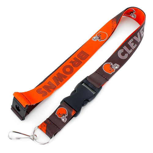 Wholesale CLEVELAND BROWNS CROSSFADE LANYARD NFL-LN-602-03