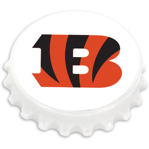 Wholesale CINCINNATI BENGALS BOTTLE CAP BOTTLE OPENER MAGNET (OC) NFL-MG-831-02