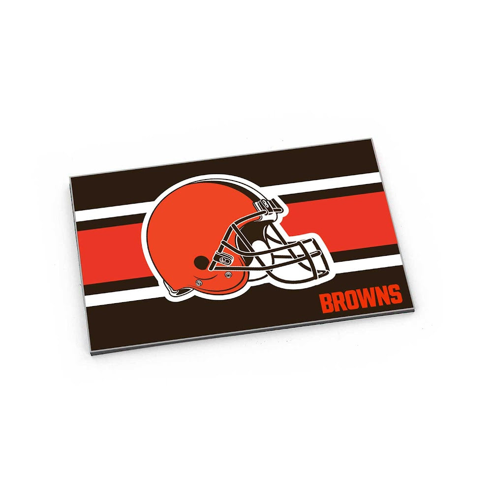 Wholesale CLEVELAND BROWNS STRIPED MAGNET NFL-MG-1191-03