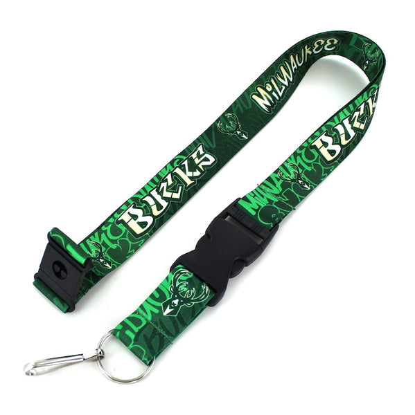 Wholesale BUCKS GRAFFITI LANYARD NBA-LN-636-14