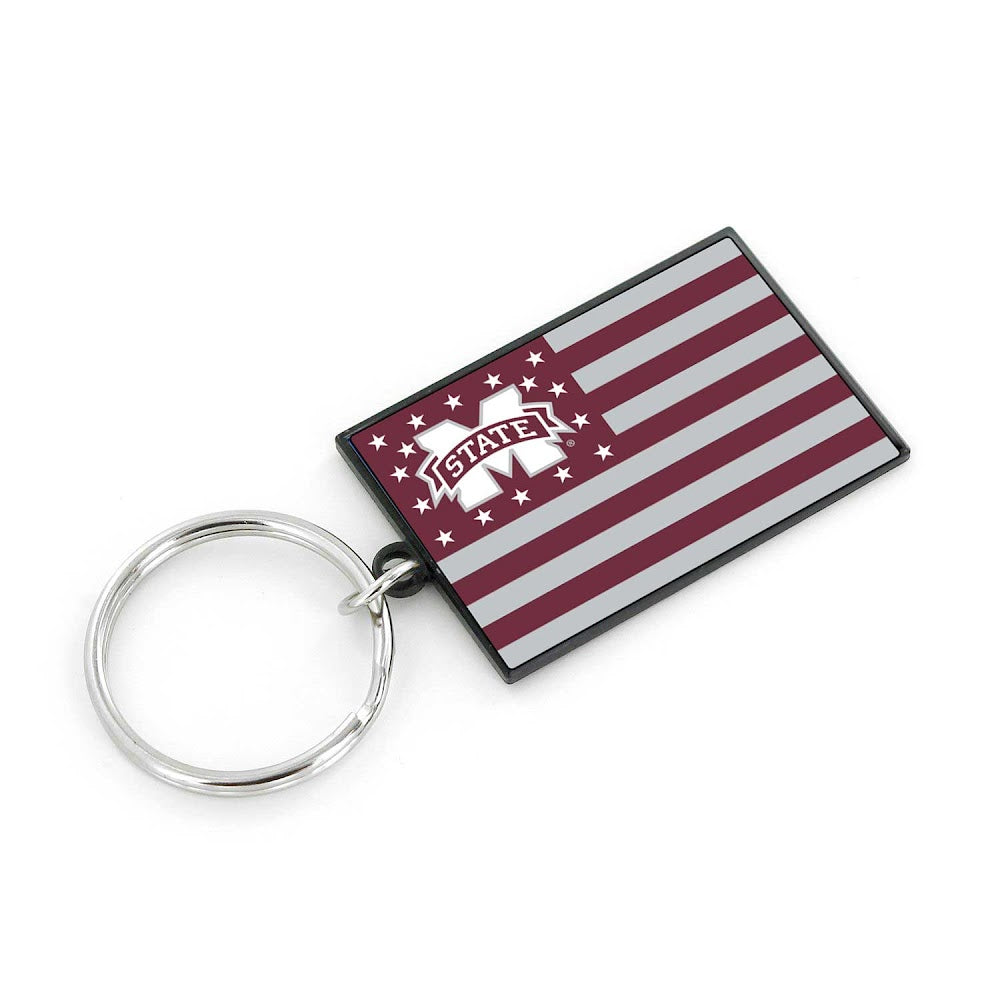 Wholesale MISSISSIPPI STATE AMERICANA FLAG KEYCHAIN CCP-KT-1106-59