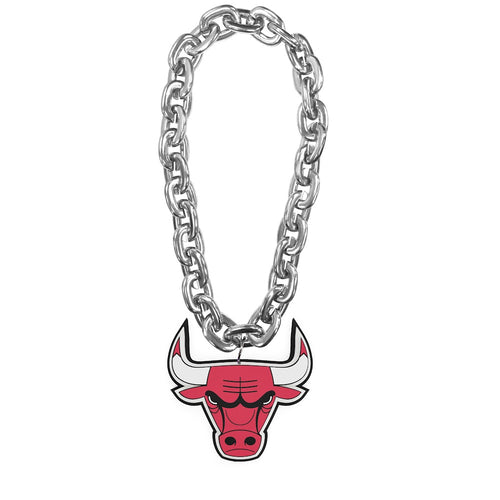 Wholesale BULLS (SILVER) FAN CHAIN NBA-FF-590-10-SV