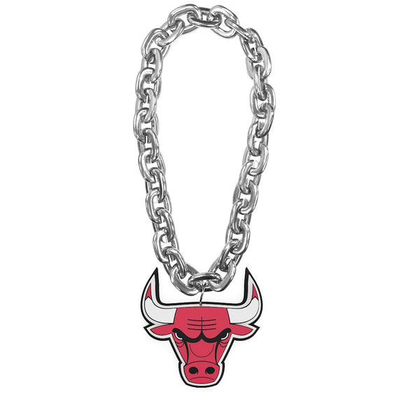 Wholesale BULLS (SILVER) FAN CHAIN NBA-FF-590-10-SV