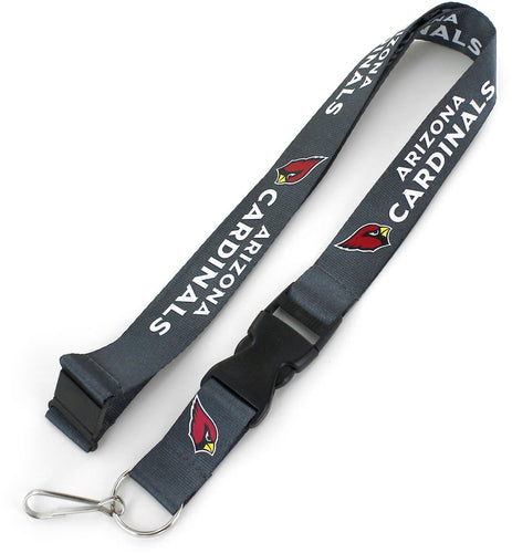 Wholesale ARIZONA CARDINALS (CHARCOAL) TEAM LANYARD NFL-LN-095-25-CH