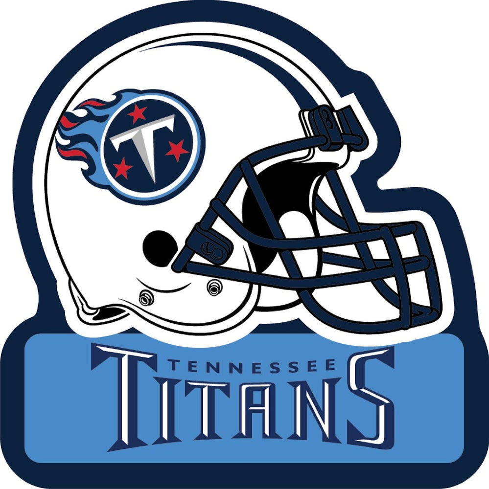 Wholesale TENNESSEE TITANS HELMET WORDMARK MAGNET NFL-MG-1067-05