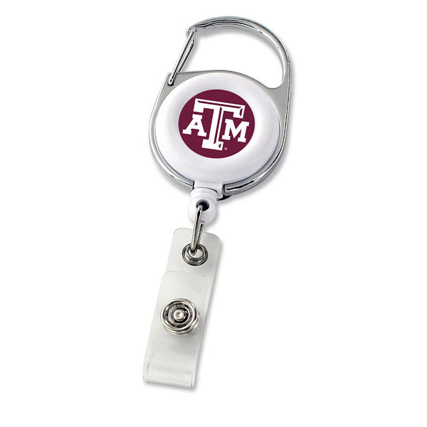 Wholesale TEXAS A&M DELUXE CLIP BADGE REEL CCP-BH-972-74