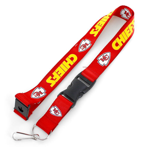 Wholesale KANSAS CITY CHIEFS (RED) TEAM LANYARD NFL-LN-095-07