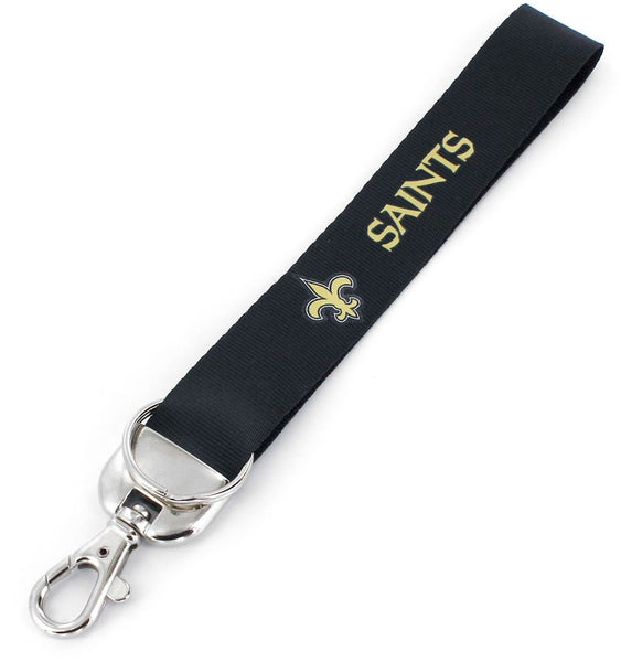 Wholesale NEW ORLEANS SAINTS DELUXE WRISTLET KEYCHAIN NFL-KT-376-22