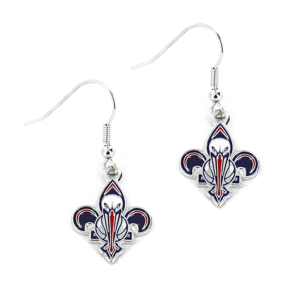 Wholesale PELICANS DANGLER EARRINGS NBA-ER-015-32