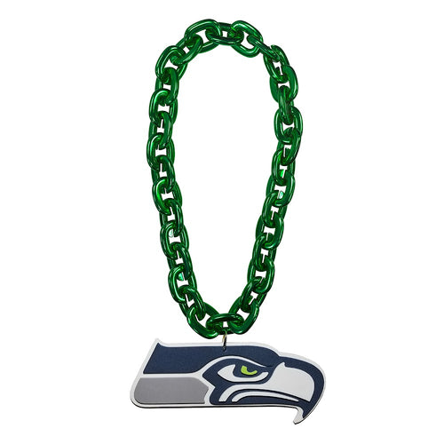 Wholesale SEATTLE SEAHAWKS (GREEN) FAN CHAIN NFL-FF-590-14-GN