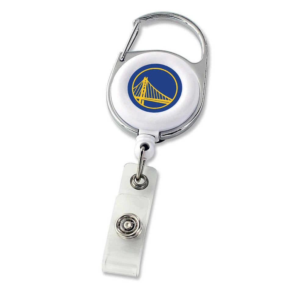 Wholesale WARRIORS DELUXE CLIP BADGE REEL NBA-BH-972-23