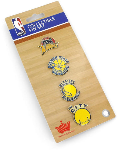 Wholesale WARRIORS LOGO EVOLUTION 4 PIN SET (NM) NBA-SE-1049-23