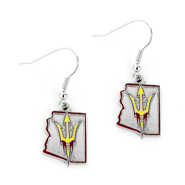 Wholesale ARIZONA STATE - STATE DESIGN EARRINGS CCP-ER-469-36