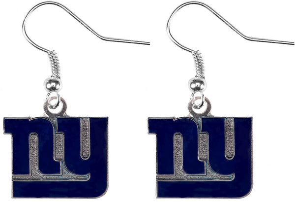 Wholesale NEW YORK GIANTS LOGO DANGLER EARRINGS NFL-ER-015-23