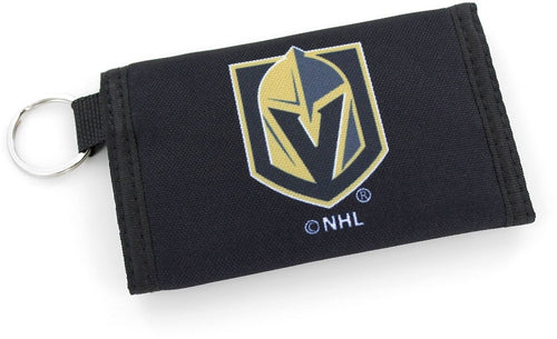 Wholesale GOLDEN KNIGHTS NYLON WALLET KEYCHAIN (NM) NHL-WA-567-34