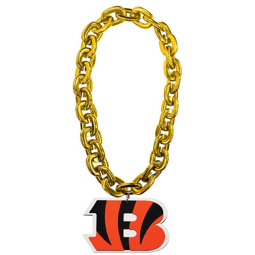 Wholesale CINCINNATI BENGALS (GOLD) FAN CHAIN NFL-FF-590-02-GD