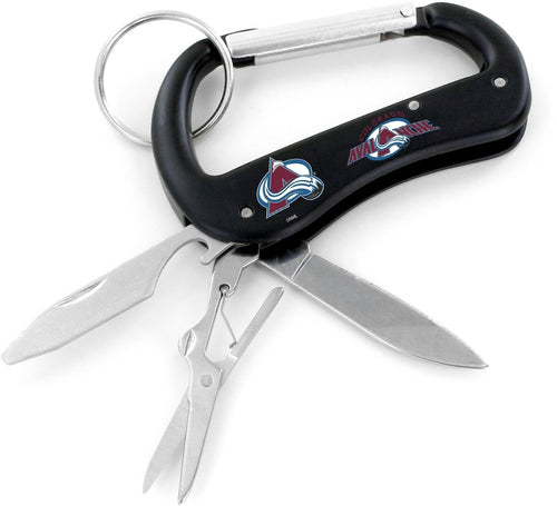 Wholesale AVALANCHE CARABINER MULTI TOOL KEYCHAIN (SP) NHL-KT-1000-15