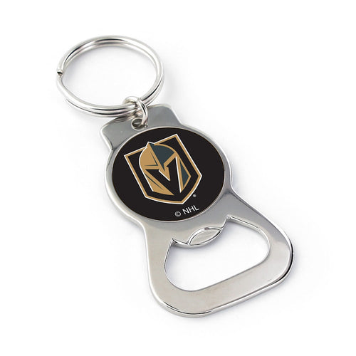 Wholesale GOLDEN KNIGHTS BOTTLE OPENER KEYCHAIN NHL-BK-702-34