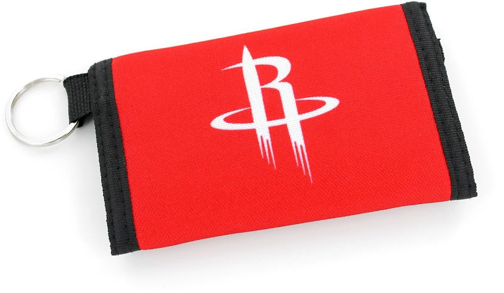 Wholesale ROCKETS NYLON WALLET KEYCHAIN (NM) NBA-WA-567-18