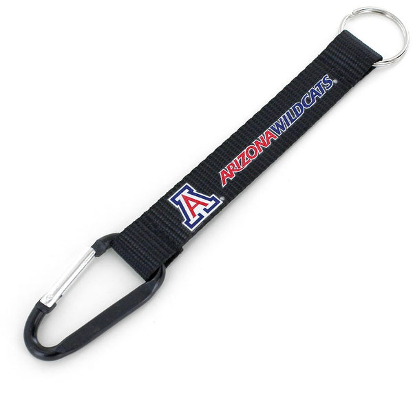 Wholesale ARIZONA (BLACK) CARABINER KEYCHAIN (NM) CCP-KT-147-21-BK