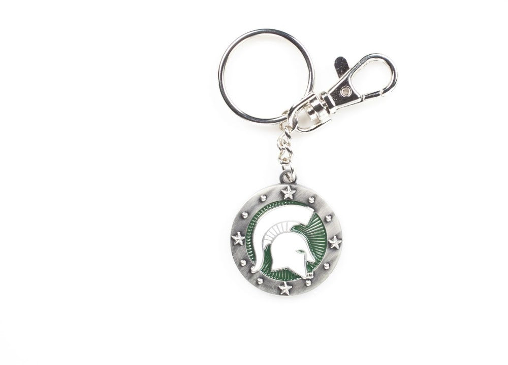 Wholesale MICHIGAN STATE IMPACT KEYCHAIN CCP-KT-231-44