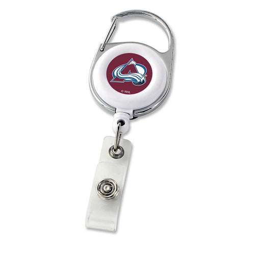 Wholesale AVALANCHE DELUXE CLIP BADGE REEL NHL-BH-972-15