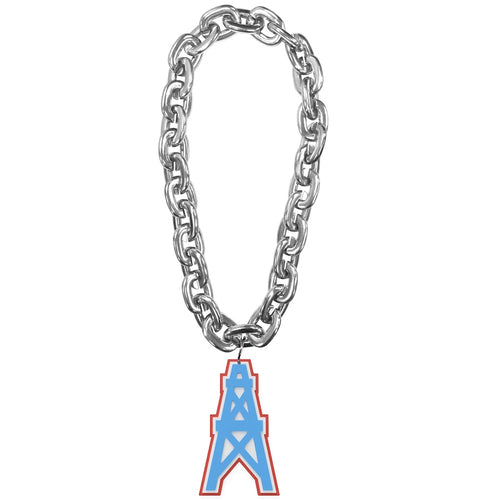 Wholesale OILERS (SILVER) FAN CHAIN NFL-FF-590-05-THB-SV