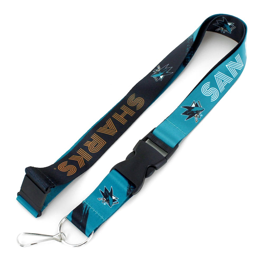 Wholesale SHARKS CROSSFADE LANYARD NHL-LN-602-21