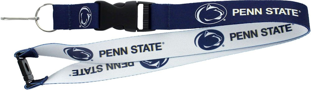 Wholesale PENN STATE (BLUE/WHITE) REVERSIBLE LANYARD CCP-LN-162-34