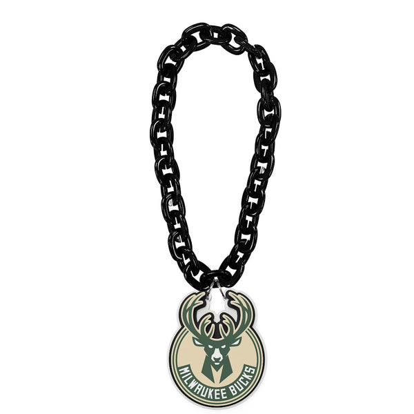 Wholesale BUCKS (BLACK) FAN CHAIN NBA-FF-590-14-BK