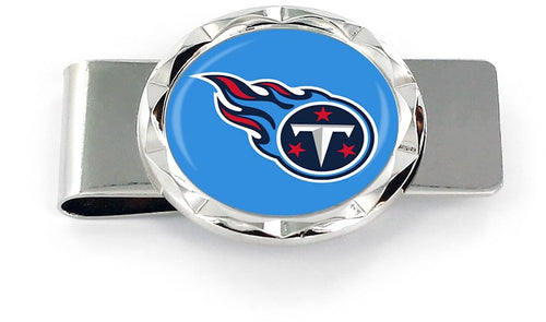 Wholesale TENNESSEE TITANS DIAMOND CUT MONEY CLIP NFL-MC-945-05