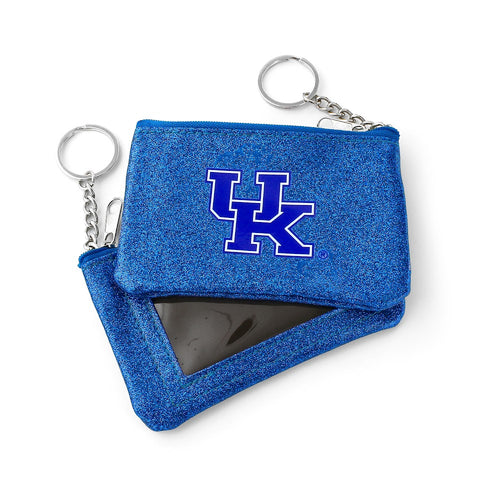 Wholesale KENTUCKY (BLUE) SPARKLE COIN PURSE (OC) CCP-WA-991-15-BL