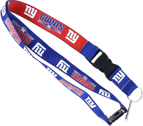 Wholesale NEW YORK GIANTS (BLUE/RED) REVERSIBLE LANYARD NFL-LN-162-23